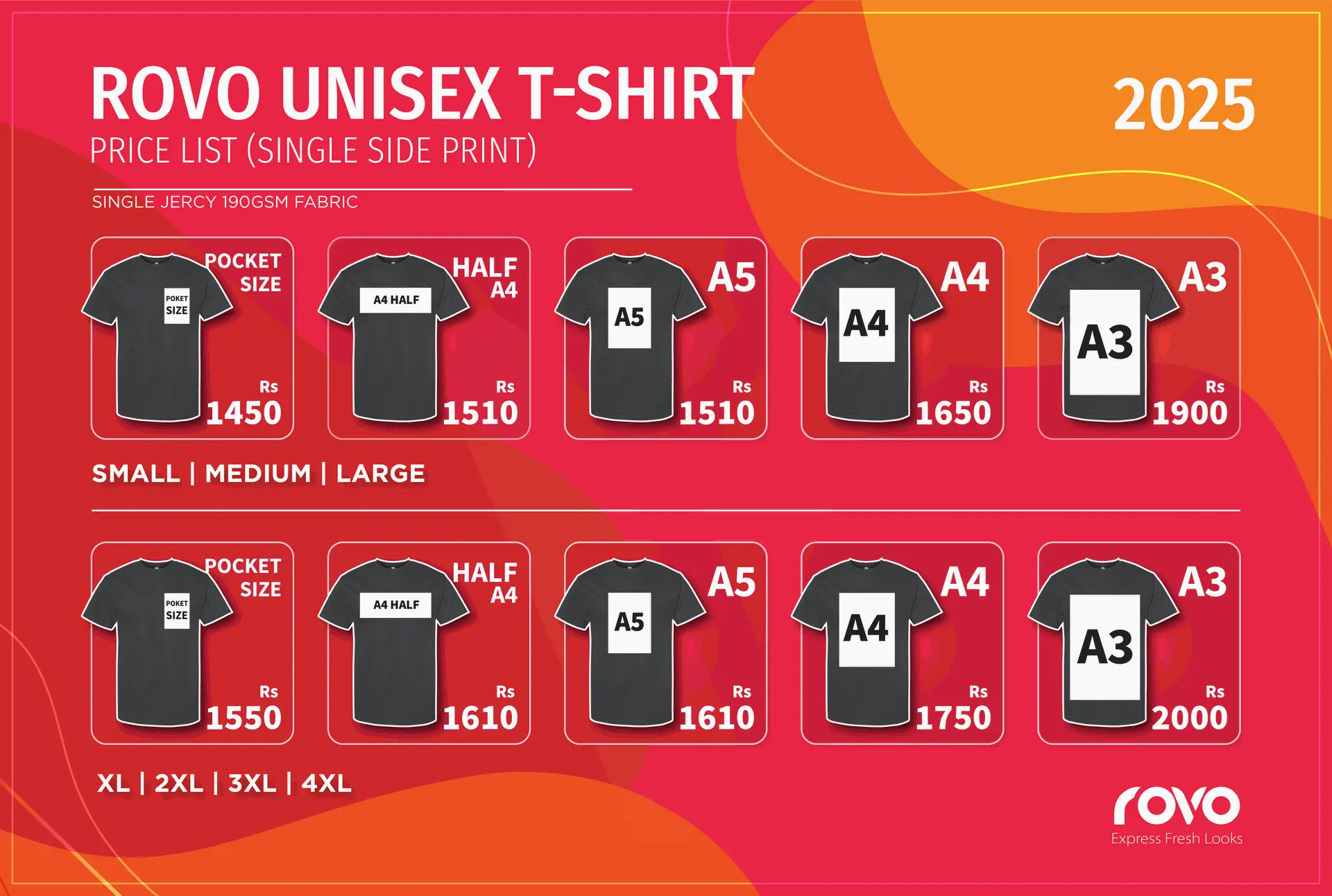 Custom T-Shirts Price