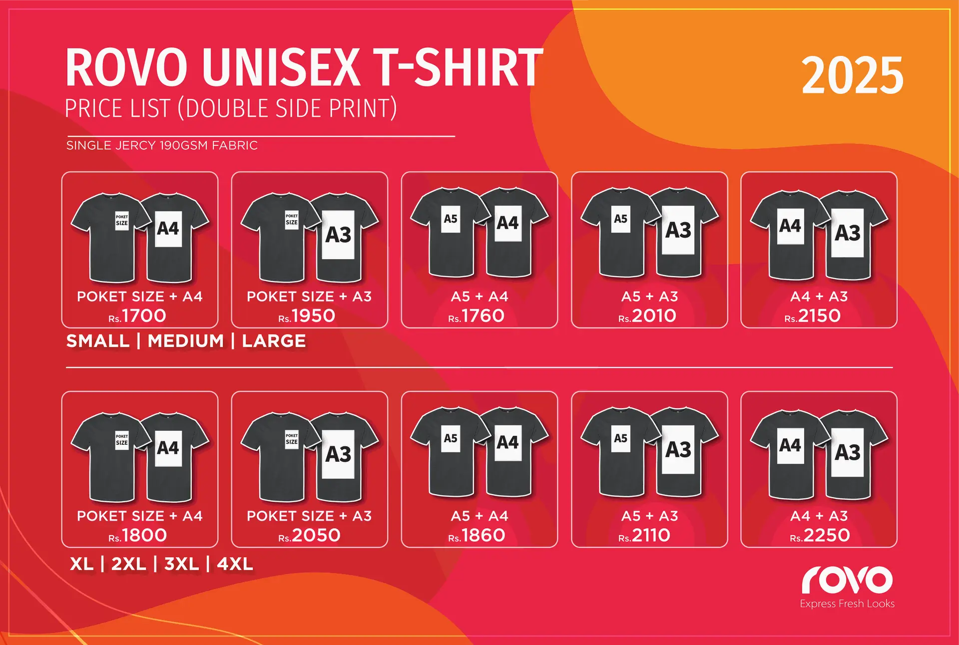 Custom T-Shirts Price